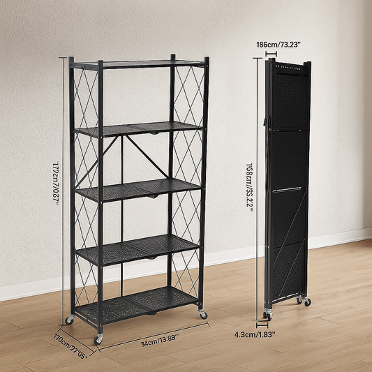 ETAGERE EN FER A 5 NIVEAUX